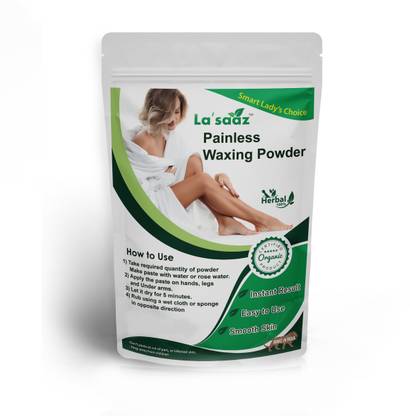 La'saaz Painless Hair removal wax Powder I 100GM Wax