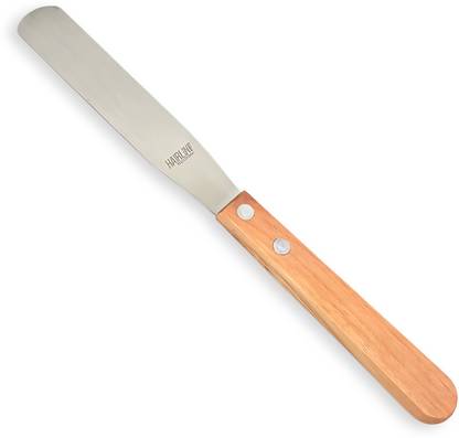 Hair line Waxing Spatula | Wax Applicator Knife with Wooden Handle and Steel Plate For Personal and Professional Use Wax