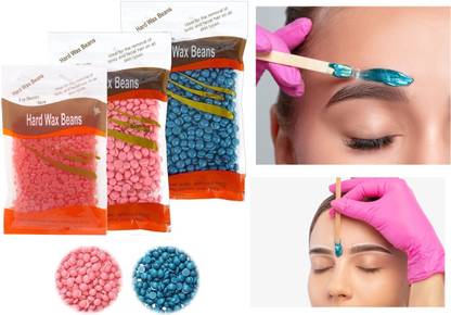 BLUEMERMAID Removal Hot Hard Body Wax Beans for Face, Arm, Legs, Bum and whole Body Wax