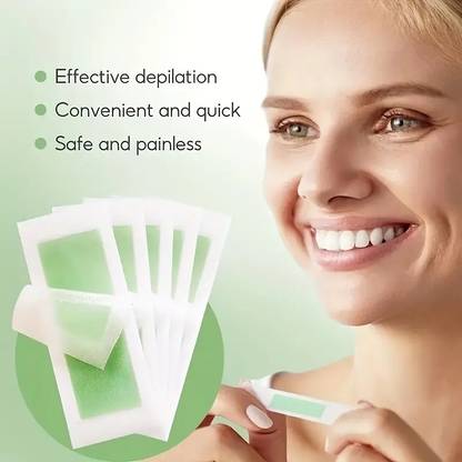 WOONGMI Eyebrow Wax Strips Face Eyebrow Shaper Wax Strips Cold Waxing Strip Strips