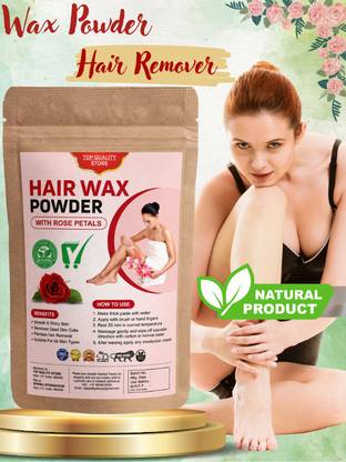 TQS Rose 5 MIN PAINLESS HERBAL POWDER Wax Powder