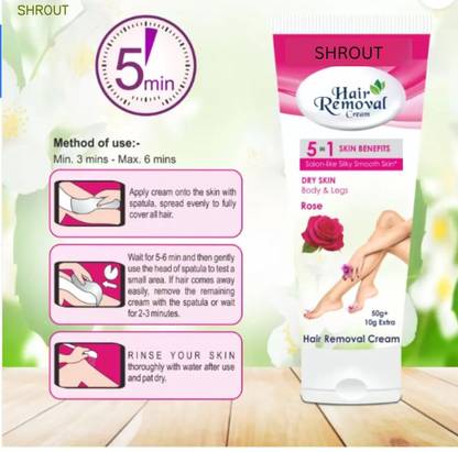 shrout Quick Hair Removal Cream Spray: Fast and Easy Cream