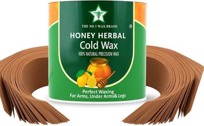 HONEY HERBAL Brand Cold wax for arms legs and under arms Wax