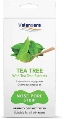 valenzers Tea Tree Nose Strip Blackhead & Whitehead Nose Strips
