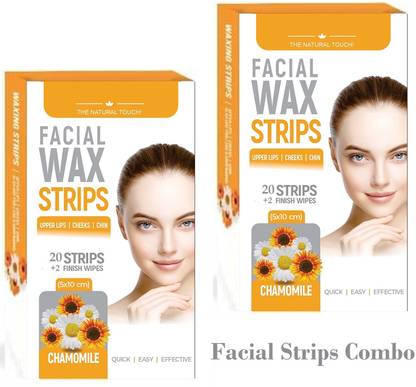 GULGLOW99 Perfect And Best Facial hair remover wax strips Strips