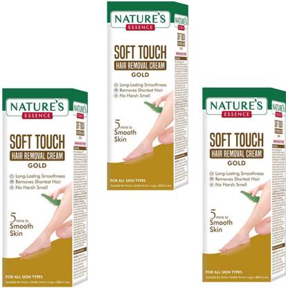 Nature's Essence touch soft gold hair emoval cream 50g Cream