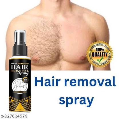 Ontario Hair Removal Cream Spray for Remove Men's Body hairs 100 ml Spray