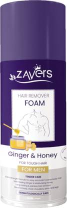 Zavers Hair Remover Foam Ginger & Honey For Men Cream