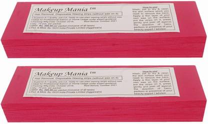 makeupmania Waxing Strips - Magenta-140 Pcs Strips