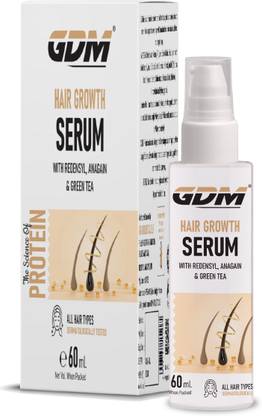 gdm nutraceuticals llp Hair Growth Serum for Men & Women, All Hair Types for Shiny and Smooth Hair