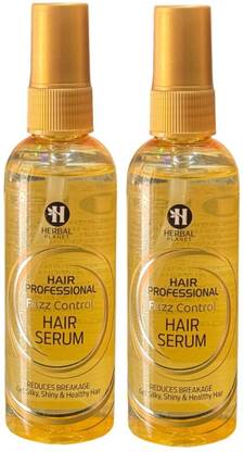 SHEFFO HERBAL PLANET Keratin Instant Gloss Hair Serum Walnut Oil & Almond Oil For Dry