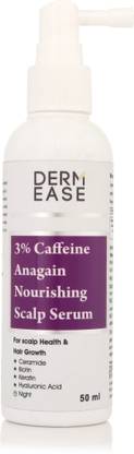 Derm Ease 3% Caffeine Anagain Nourishing Scalp Serum 50 ML | Hair Serum