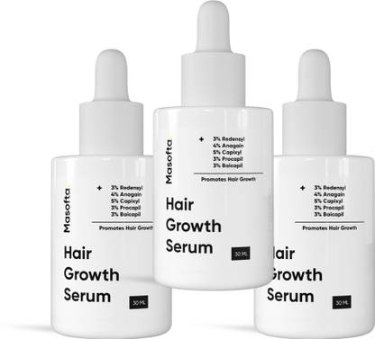 Masofta Hair Growth Serum for Men &Women With 3% Redensyl &4% Anagain & Rosemary