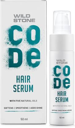 Wild Stone CODE Hair Serum for Men |Hair Nourishing Serum| Makes Hair Smooth, Soft & Shiny