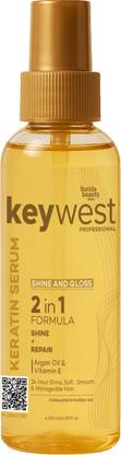 Keywest Professional Shine & Gloss Hair Serum for Women Men Dry Frizzy Hair