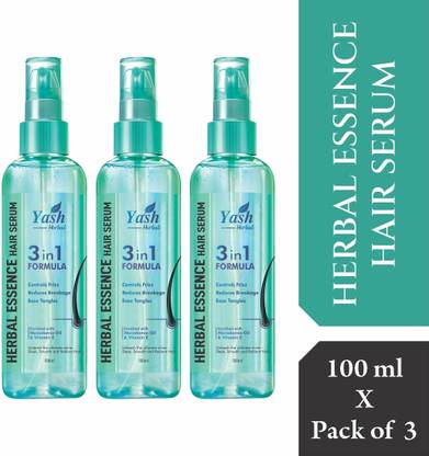 Yash Herbal Hair Serum For Women & Men With Vitamin E & Macadamia Oil For Dry Frizzy Hair