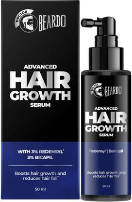 BEARDO Advanced Hair Growth Serum | Redensy Anagain & Bicapil | Reduce Hair Fall