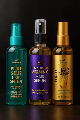 Earthcon Earthcorn Hair Serum for Instant Smoothness & Soft Texture