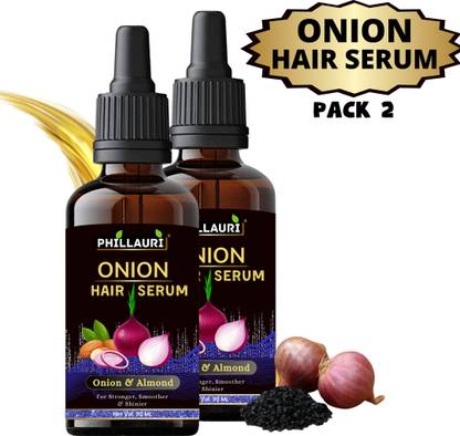 Phillauri Hair Serum for Strength, Shine, and Repair with the Goodness of Natural Onions