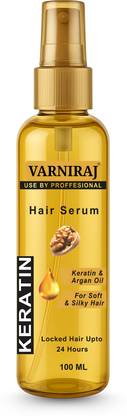 Varniraj Keratin and Walnut Hair Serum for Frizz Control, Straightening and Smoothening