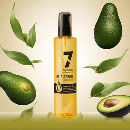 GATSBY Japan Hair Serum | Repairs Dry, Damaged Hair & Reduces Breakage | Lightweight |