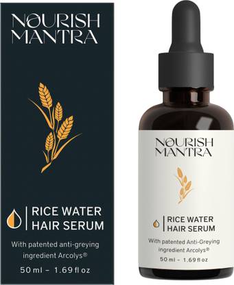 Nourish Mantra Rice Water Hair Serum for Grey Hairs