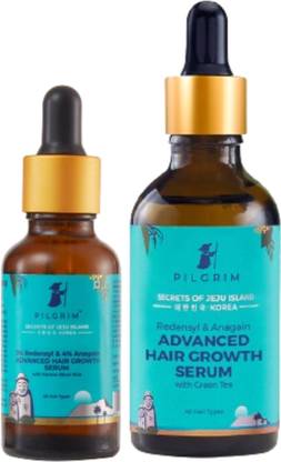 Pilgrim 3% Redensyl & 4% Anagain Advanced Hair Growth Serum For Hair Fall Control