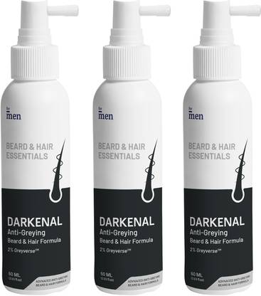 Formen Darkenal Anti Greying Hair Serum with 2% Greyverse Delay Hair Greying Shiny Hair