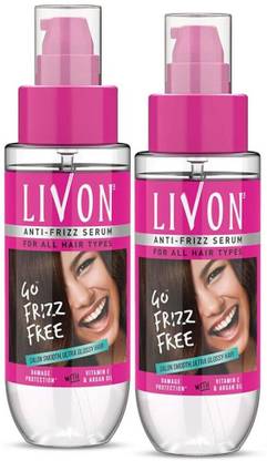 LIVON Hair Serum For Smooth, Frizz free & Glossy Hair