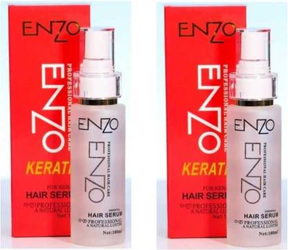 ENVISHA Enzo Keratin Professional Hair Serum For Shiny & Glossy Hair 100ml