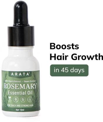 ARATA Undiluted Rosemary Essential Oil | Improves Hair Growth