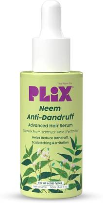 The Plant Fix Plix Neem Anti-Dandruff Advanced Serum, 3% Dandelix Pro Pale, Non-greasy