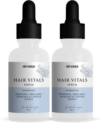 Nirvasa Redensyl 3% Hair Vitals DHT Blocker & Hair Growth Serum for Hair Fall Control