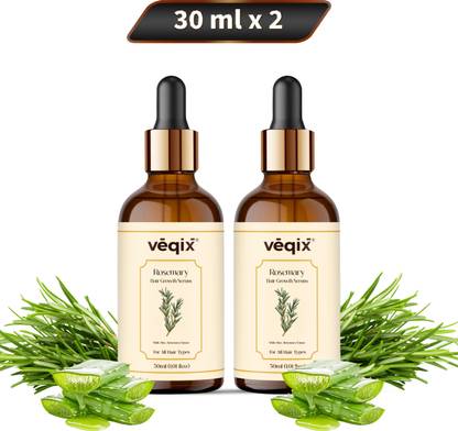 veqix Rosemary Pro Hair Serum for Hair Growth
