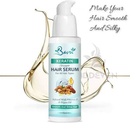 bavri Hair Serum Spray for Women & Men, Smooth, Frizz free & Glossy Hair