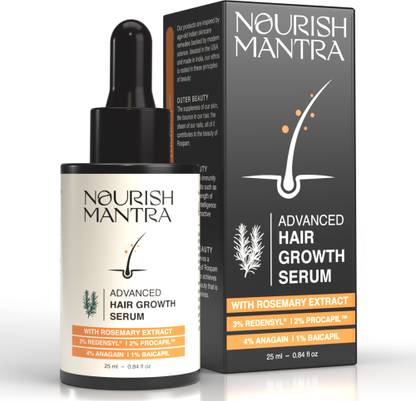 Nourish Mantra Advanced Hair Growth Serum With Rosemary Extract for Hair Regrowth