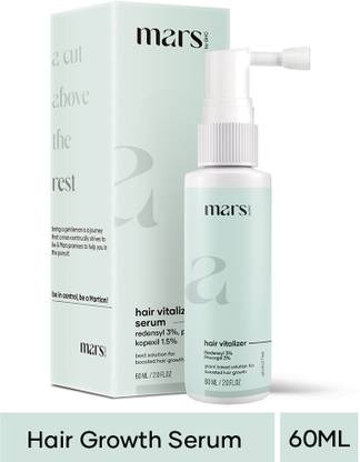 mars by GHC Hair Growth Serum - Advanced 3% Redensyl, Kapexil, Procapil, Biotin & Saw Palmetto - hair fall Control, Boosts Hair Growth