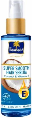 Parachute Advansed Super Smooth Hair Serum, Coconut & Vitamin E, 48Hrs Frizz control, 2X Smoothness