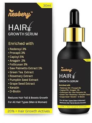 neobery Hair Growth Serum | 20% + Hair Growth Actives - With Redensyl, Capixyl, Anagain