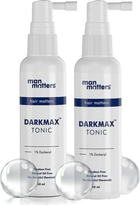 Man Matters DarkMax Anti Grey Hair and Beard Tonic With Darkenyl | Hair Serum For Grey Hair