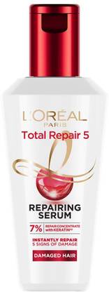 L'Oréal Paris Total Repair 5 Hair Serum |Pro-Keratin & Ceramide For Damaged and Weak Hair