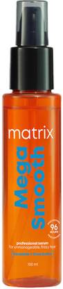 MATRIX Mega Smooth Anti-Frizz Serum for Frizzy Hair,Defy Frizz for 4 Days