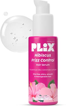 The Plant Fix Plix Hibiscus Frizz Control Serum | Smoothes Frizzy Hair | 13 Nourishing Oils
