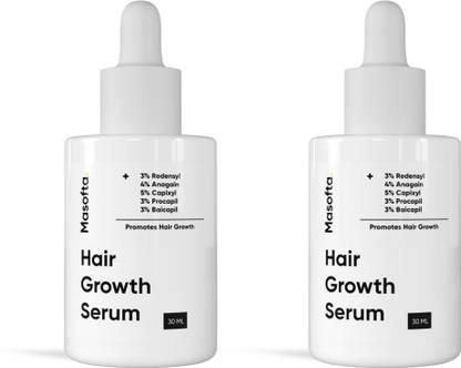 Masofta Hair Growth Serum for Men & Women With 3% Redensyl & 4% Anagain & Rosemary
