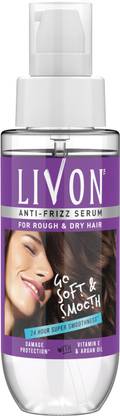 LIVON Hair Serum for Women & Men for Dry and Rough Hair, 24-hour frizz-free Smoothness
