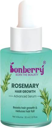 Bonberry Rosemary Advanced Hair Growth Serum with 3% Redensyl, 4% AnaGain, 3% Baicapil