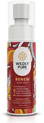 Wildly Pure Renew Hair Mist 5 in 1 | UV Protection | Frizz Control | Heat Protectant