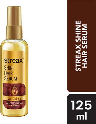 Streax Vitalized with Walnut Oil and Almond Oil For Dry and Frizzy Hair.