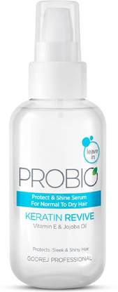 Godrej Professional Probio Keratin Revive Shine Serum (100ml) With Vitamin E & Jojoba Oil