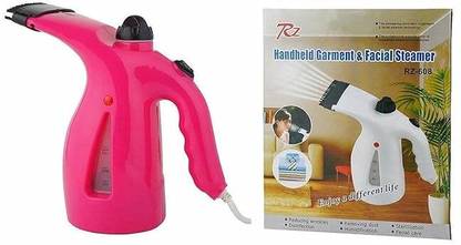 ALAKHEXPORT Portable Handheld Facial and hair Cum Garment Steamer Garment Steamer Cloths. Hair Steamer